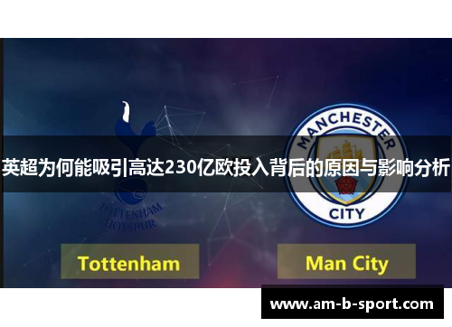 英超为何能吸引高达230亿欧投入背后的原因与影响分析 英超为何能吸引高达230亿欧投入背后的原因与影响分析